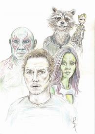 Image result for Guardians of the Galaxy Sketches
