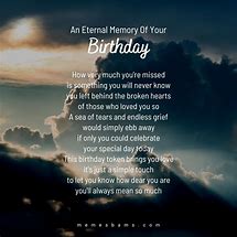 Image result for In Loving Memory On Your Birthday