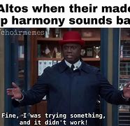 Image result for Harmony Singing Meme