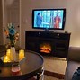 Image result for Electric Fireplace TV Stand