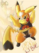 Image result for Pikachu Libre Fan Art