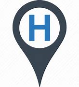 Image result for Hospital Map Pin Icon