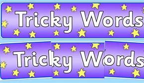 Image result for Tricky Words Clip Art