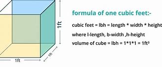 Image result for One Cubic Foot