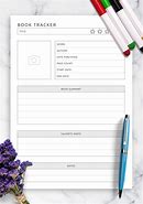 Image result for Book Tracker Template
