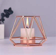 Image result for Gold Geometric Hurricane Candle Holder