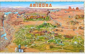 Image result for Arizona Area Map