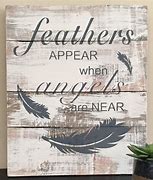 Image result for Angel Feather Sign