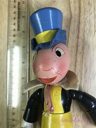 Image result for Vintage Jiminy Cricket Toy