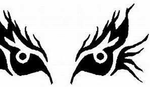 Image result for Scary Eyes Stencil