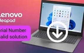 Image result for Lenovo IdeaPad Serial Number