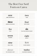 Image result for Cool Serif Fonts