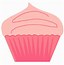 Image result for Heart Cupcake Clip Art