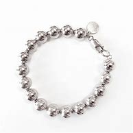 Image result for 10Mm Sterling Silver Bead Bracelet