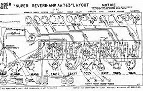 Image result for Fender Twin Reverb Tube Layout