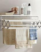 Image result for Accordion Laundry Drying Rack Wall Mount