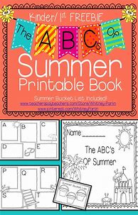 Image result for Summer Writing Freebie