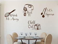Image result for Small Wall Stickers for Kitchen