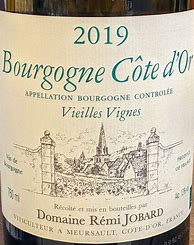 Image result for Remi Jobard Bourgogne Blanc Vieilles Vignes