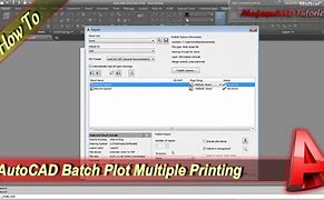 Image result for How to Do Batch Printing in AutoCAD