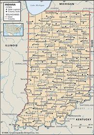 Image result for Central Indiana County Map