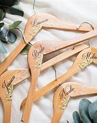 Image result for Wedding Hangers Personalized