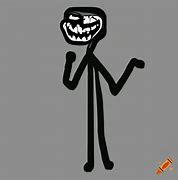 Image result for Trollface Stickman