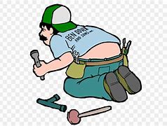 Image result for Plumbers Crack Image Cartoon