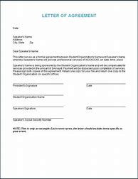 Image result for Example of Letter of Agreement Between Two Parties