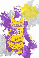 Image result for Lakers LeBron Team Art