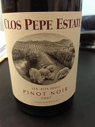 Image result for Clos Pepe Estate Pinot Noir Vigneron Select