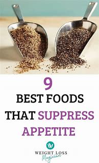 Image result for What Foods Suppress Appetite