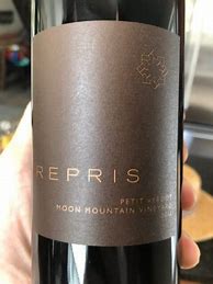 Image result for Repris Syrah Moon Mountain