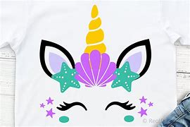 Image result for Unicorn Mermaid Princess SVG