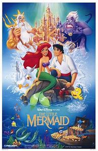 Image result for The Little Mermaid VHS Cover