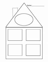Image result for An Word Family House Blank