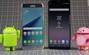 Image result for Galaxy Note 7 vs 8