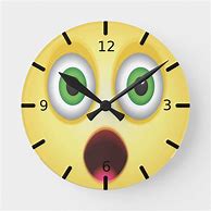 Image result for Clock Emoji with Face