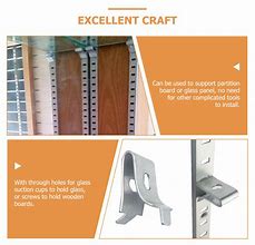 Image result for Metal Cabinet Shelf Support Clips