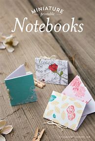 Image result for Free Printable Mini Notebook