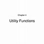 Image result for Utility Function