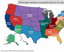 Image result for World Map US Area