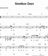 Image result for Goodbye Day Chord