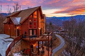 Image result for Log Cabin in Tennessee Mountains