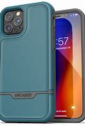 Image result for Blue Leather iPhone 12 Pro Max Case