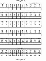 Image result for 5 Minutes Abacus Worksheets