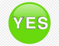 Image result for Yes Clip Art No Background