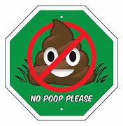 Image result for No Poop Emoji