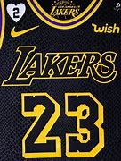 Image result for Black and Gold Lakers Jersey