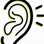 Image result for Cartoon Ear Hearing